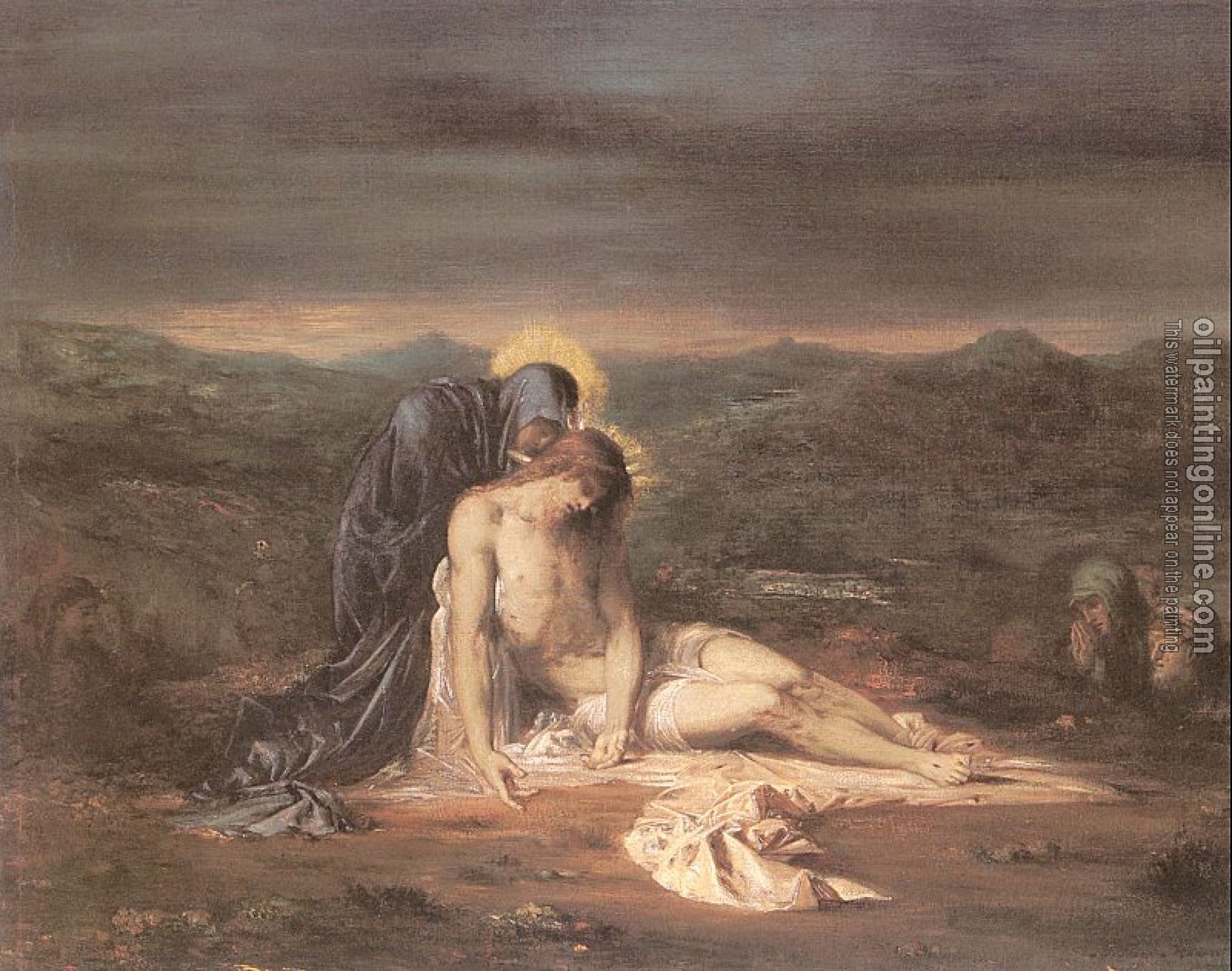 Moreau, Gustave - Pieta